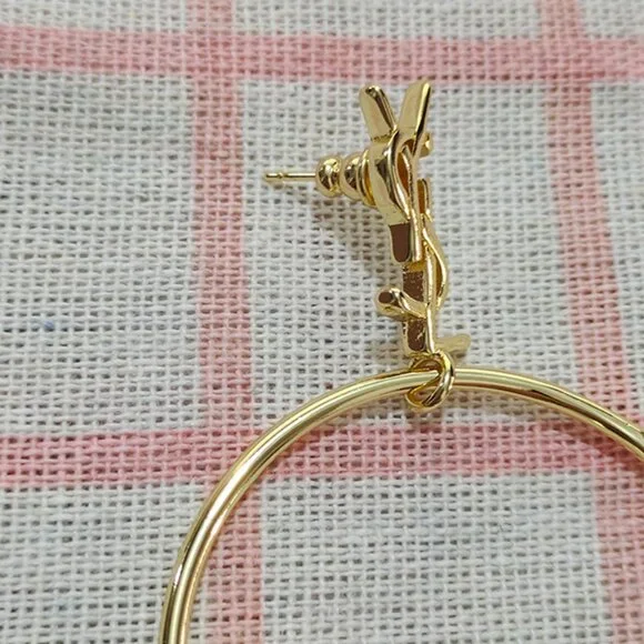 Saint Laurent Round Earring - Picture 5 of 6